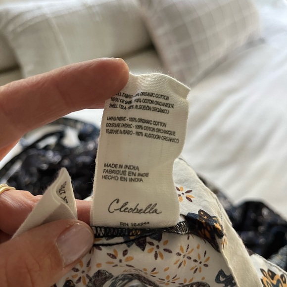 Cleobella Elegant Floral Maxi Dress with Puff Sleeves - Picture 5 of 5